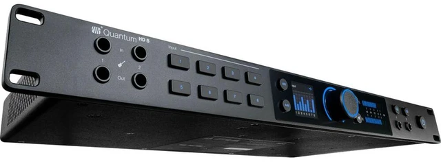 Alt view image 3 of 7 - PreSonus Quantum HD 8 USB-C Audio Interface - (4) 1/4 Cables - (6) XLR Cables - (2) Midi Cables - AT ATH-M20X Bundle