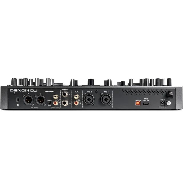 Alt view image 4 of 7 - Denon DJ Prime GO+ Portable Standalone DJ System - Gator G-MIXERBAG-1818 - (2) XLR Cables Bundle