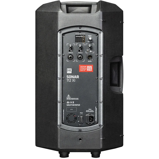 Alt view image 6 of 7 - (2) HK Audio Sonar 112 Xi 1200W 12 Powered Speaker - (2) Speaker Stands - (2) XLR Cable - (2) Gator Tote-12 Bundle