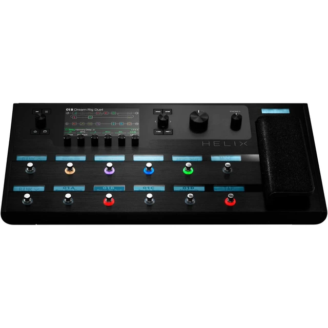 Alt view image 2 of 7 - Line 6 Helix Guitar Multi-effects Floor Processor, (2) ErnieBall XLR 25FT, (4) ErnieBall 1/4 Bundle