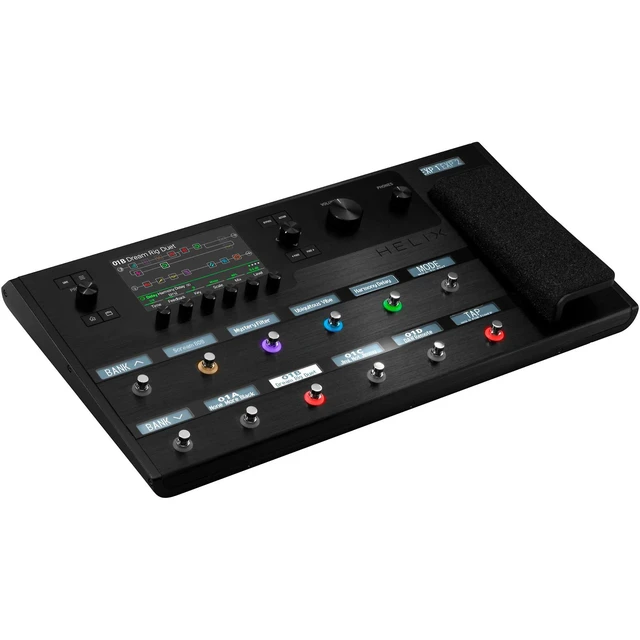Alt view image 4 of 7 - Line 6 Helix Guitar Multi-effects Floor Processor, (2) ErnieBall XLR 25FT, (4) ErnieBall 1/4 Bundle