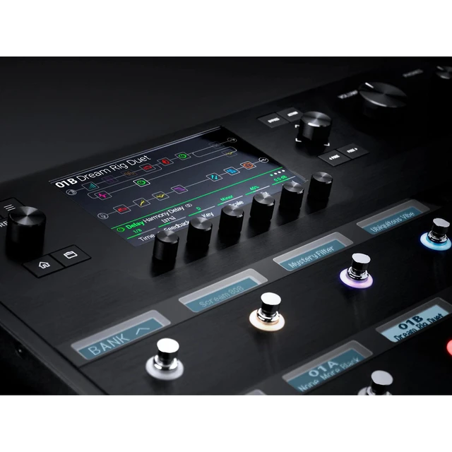 Alt view image 7 of 7 - Line 6 Helix Guitar Multi-effects Floor Processor, (2) ErnieBall XLR 25FT, (4) ErnieBall 1/4 Bundle