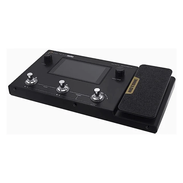 Alt view image 4 of 7 - Hotone Ampero One MP-80 Amp Modeler & Effects Processor, Getaria 2.4GHZ Wireless Guitar System Bundle