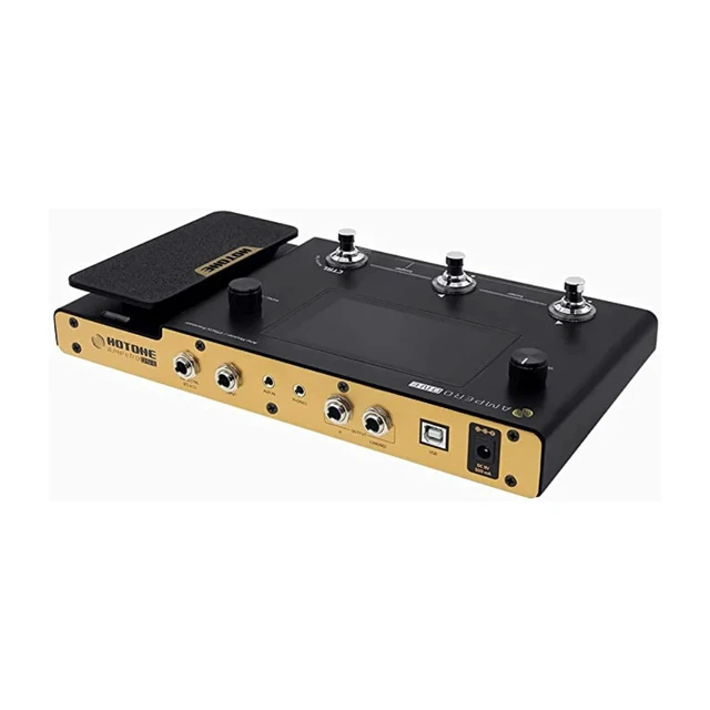Alt view image 5 of 7 - Hotone Ampero One MP-80 Amp Modeler & Effects Processor, Getaria 2.4GHZ Wireless Guitar System Bundle