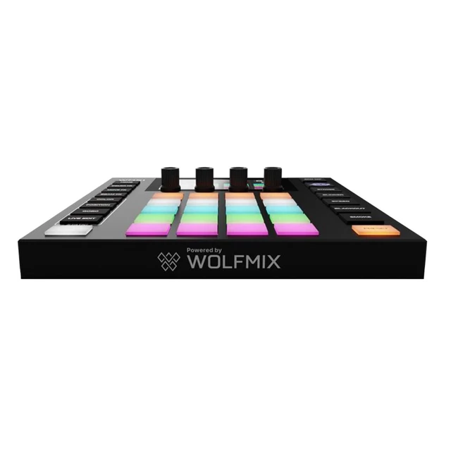 Alt view image 3 of 7 - American DJ WMX1 MK2 Wolfmix DMX Lighting Controller - Decksaver - (2) 3pin DMX Cables Bundle