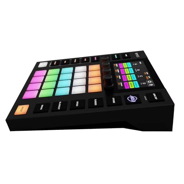 Alt view image 4 of 7 - American DJ WMX1 MK2 Wolfmix DMX Lighting Controller - Decksaver - (2) 3pin DMX Cables Bundle