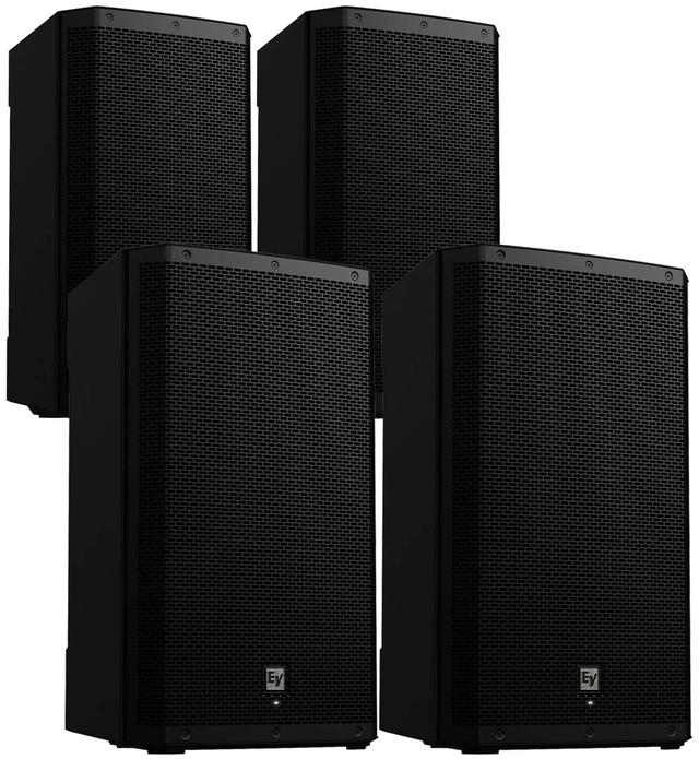 Main image of (4) Electro-Voice ZLX-15P-G2 15 1000W Powered Speaker Bundle