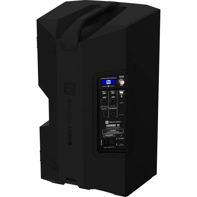 Alt view image 7 of 7 - Electro-Voice EVERSE 12 Weatherized Battery-Powered Loudspeaker with Bluetooth Audio and Control (Black) (B-Stock))