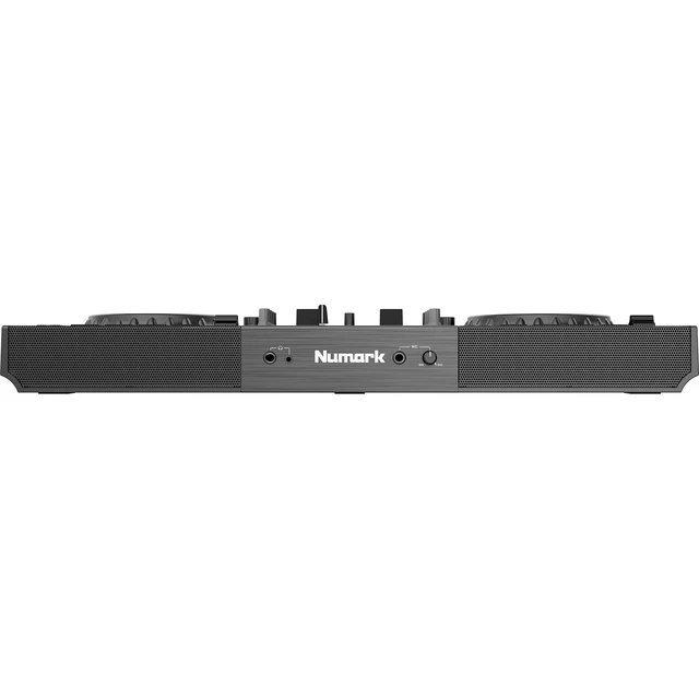 Alt view image 4 of 7 - Numark Mixstream Pro Go Battery-Powered Standalone DJ Controller, (2) PSG AUDIO Cobra 112, Speakers Stands, (2) XLR Cables Bundle