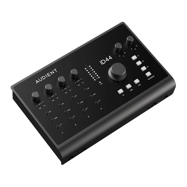 Alt view image 2 of 7 - Audient iD44 MkII 20×24 USB Audio Interface, (4) XLR Cables, (4) 1/4 Cables, Tascam TH02 Bundle