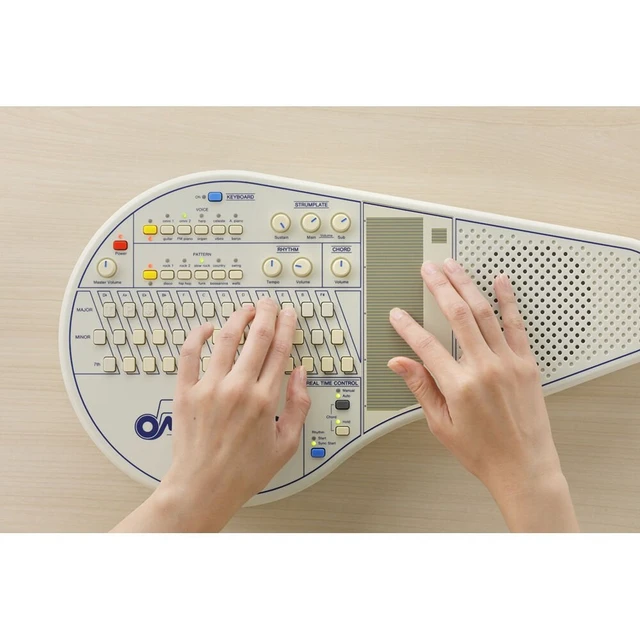 Alt view image 5 of 7 - Suzuki Omnichord OM-108 Electronic Instrument, ErnieBall 1/4 Cable, Presonus HD7 Bundle