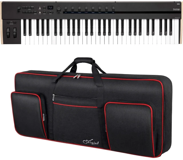Main image of Korg Keystage 61-key MIDI Keyboard Controller, SNIGJAT 61 Key Keyboard Case Bundle