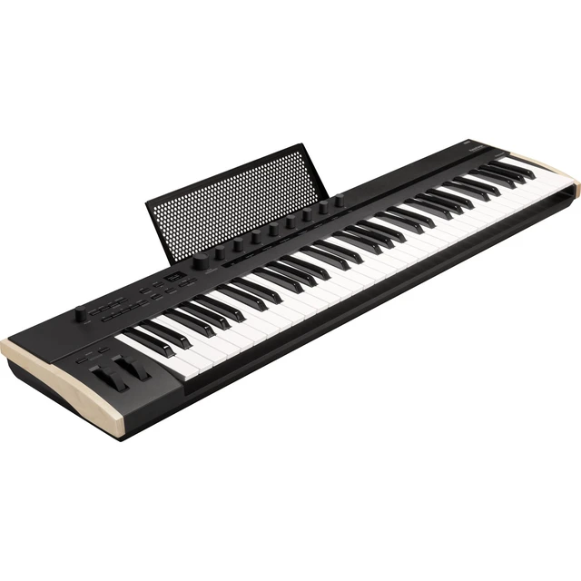 Alt view image 5 of 7 - Korg Keystage 61-key MIDI Keyboard Controller, Tascam TH-02, (2) Midi Cables, (4) 1/4 Cables Bundle