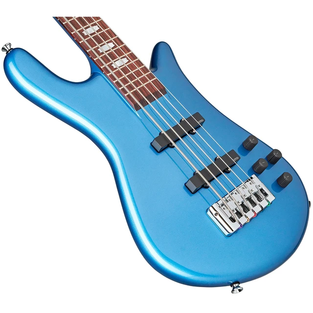 Alt view image 5 of 7 - Spector Euro 5 Classic Bass Guitar, Metallic Blue Gloss, Amazon Gift Card $300 Bundle