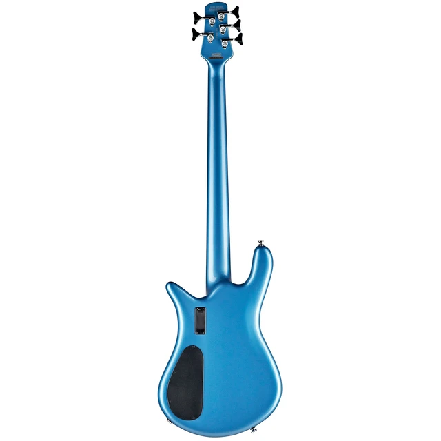 Alt view image 3 of 7 - Spector Euro 5 Classic Bass Guitar, Metallic Blue Gloss, Gator GFW-GTR-SEAT and Stand, ErnieBall 1/4 Cable Bundle