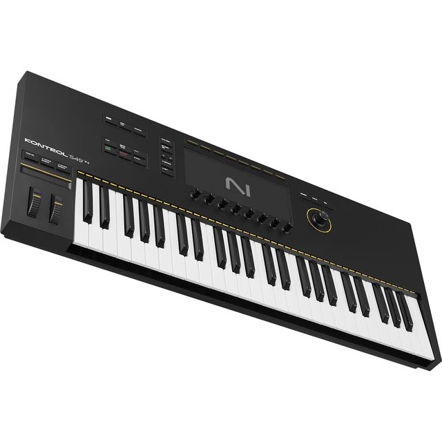 Alt view image 3 of 7 - Native Instruments Kontrol S49 Mk3 Keyboard Controller, AT ATH-M20X, (2) 1/4 Cables Bundle