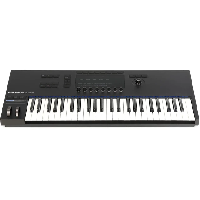 Alt view image 5 of 7 - Native Instruments Kontrol S49 Mk3 Keyboard Controller, AT ATH-M20X, (2) 1/4 Cables Bundle