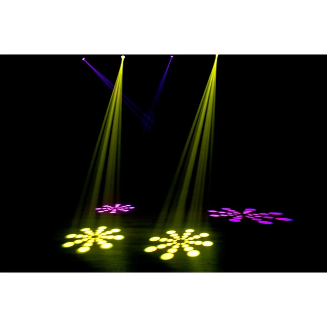 Alt view image 6 of 6 - (4) Eliminator Stinger Spot 30 30W LED Mini Moving Head Bundle
