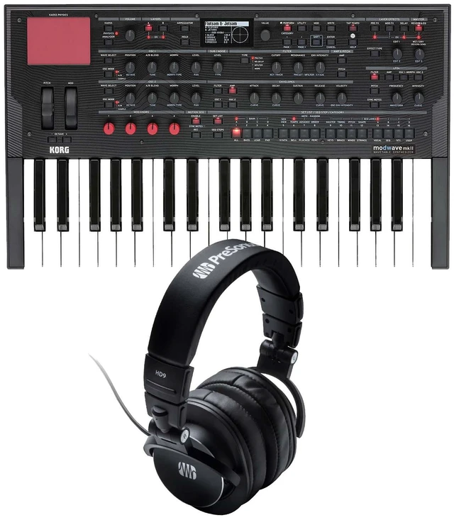 Main image of Korg Modwave MKII Wavetable Synthesizer, Presonus HD9 Bundle