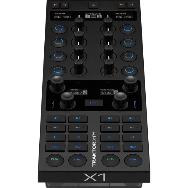 Alt view image 2 of 6 - Native Instruments Traktor X1 MK3, Koah Weatherproof Hardcase 13x11x6 Bundle