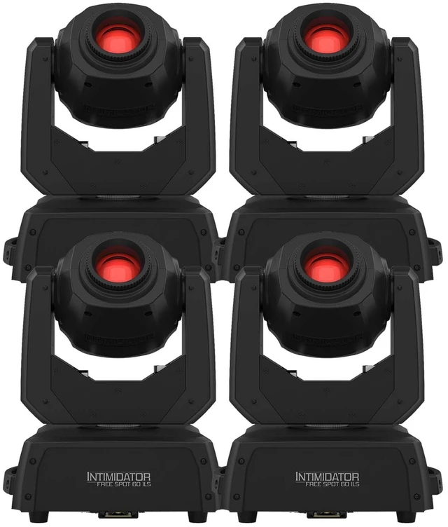 Main image of (4) Chauvet DJ Intimidator Free Spot 60 ILS Bundle