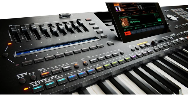 Alt view image 3 of 7 - Korg Pa5X-61 61-Key Workstation, PSG COBRA 112, Keyboard Stand, ErnieBall XLR Bundle