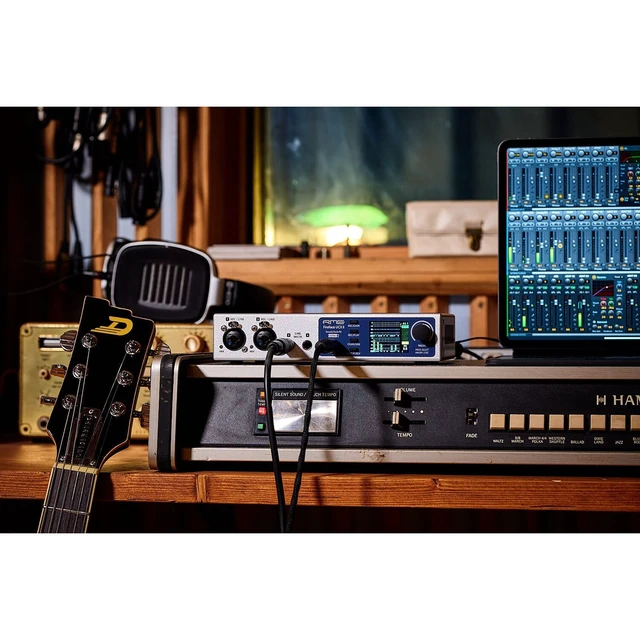 Alt view image 6 of 7 - RME Fireface UCX II 40-channel USB Interface, RME Rackmount kit, (2) ErnieBall XLR Bundle