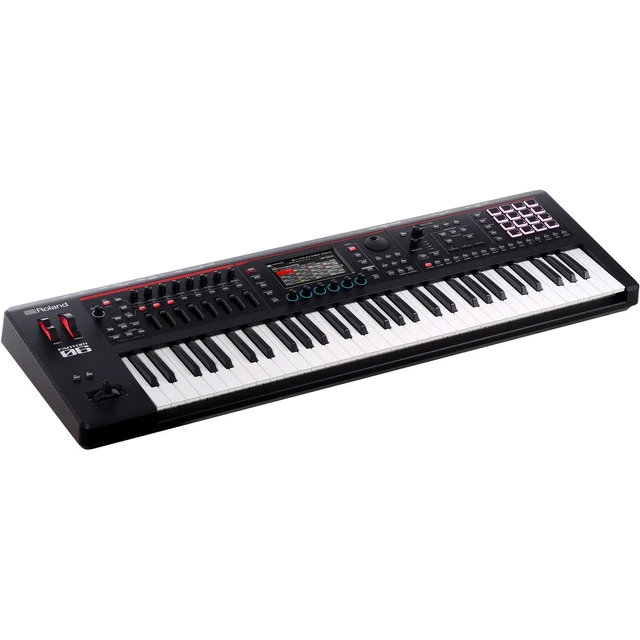 Alt view image 3 of 7 - Roland Fantom-06 61-Key Keyboard, Stand, Bench, Sustain, Expression Pedal, (2) 1/4 Cable Bundle