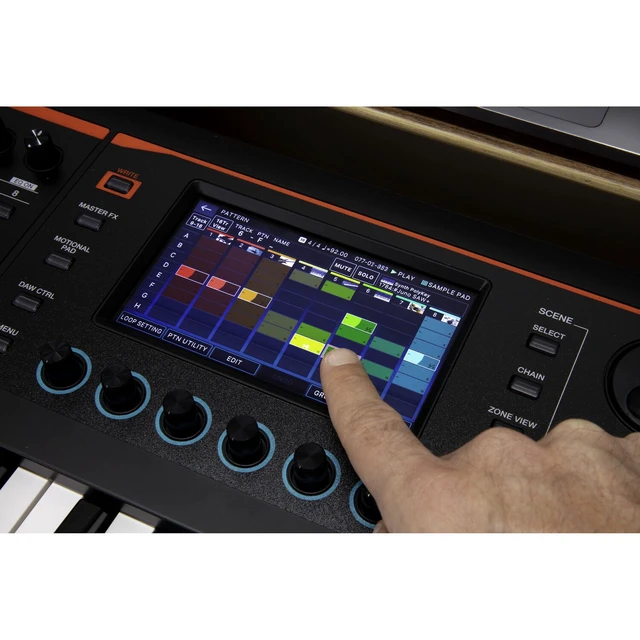 Alt view image 6 of 7 - Roland Fantom-06 61-Key Keyboard, Stand, Bench, Sustain, Expression Pedal, (2) 1/4 Cable Bundle