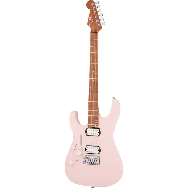 Alt view image 3 of 7 - Charvel Pro-Mod DK24 HH 2PT CM Left-handed - Satin Shell Pink