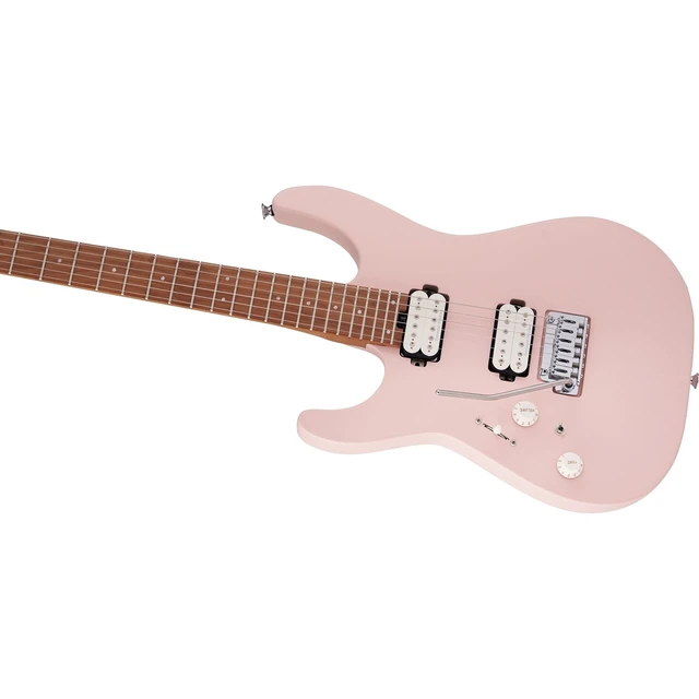Alt view image 5 of 7 - Charvel Pro-Mod DK24 HH 2PT CM Left-handed - Satin Shell Pink