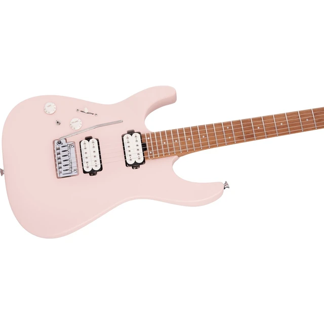 Alt view image 6 of 7 - Charvel Pro-Mod DK24 HH 2PT CM Left-handed - Satin Shell Pink