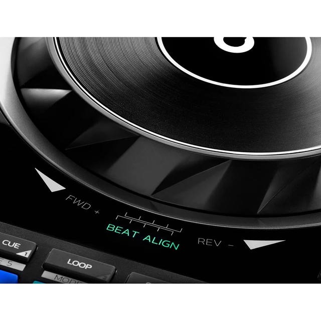 Alt view image 5 of 7 - Hercules DJControl Inpulse 500 2-channel DJ Controller, Tascam TH02, (2) 1/4 Cables Bundle