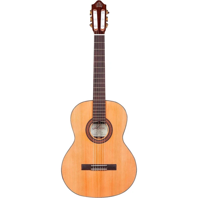 Alt view image 3 of 7 - Kremona Fiesta FC Acoustic Guitar w/ Case, Amumu SP60 Pickup, AT ATH-M40X Headphones Bundle