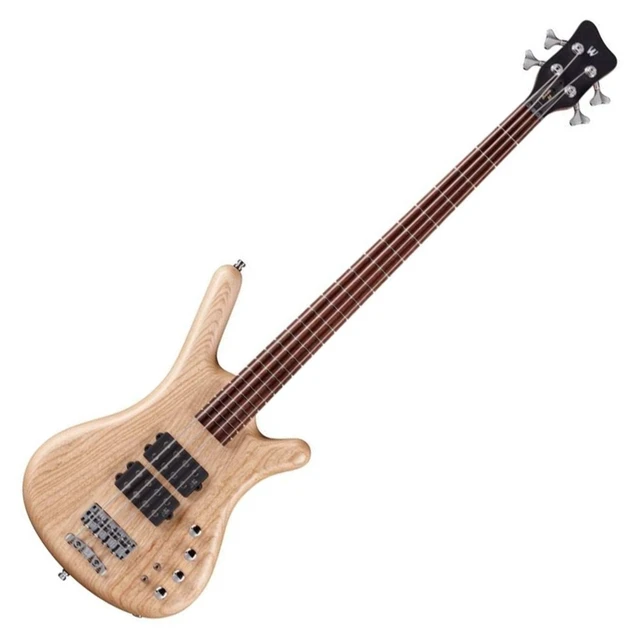 Alt view image 3 of 7 - Warwick Pro Series Corvette $$-4 String Natural Transparent Satin, Gator GTSA-GTRBASS, ErnieBall Cable, Levy's MSSC8-BLK Bundle