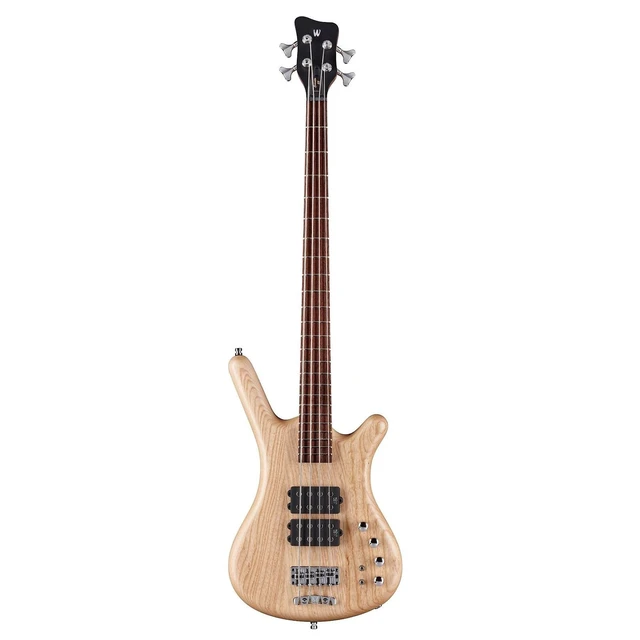 Alt view image 2 of 7 - Warwick Pro Series Corvette $$-4 String Natural Transparent Satin, Gator GTSA-GTRBASS, ErnieBall Cable, Levy's MSSC8-BLK Bundle