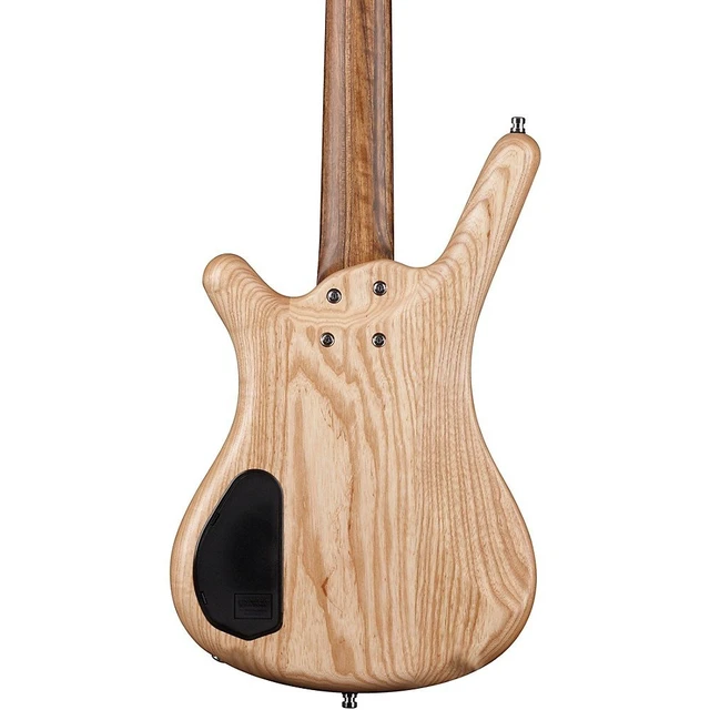 Alt view image 6 of 7 - Warwick Pro Series Corvette $$-4 String Natural Transparent Satin, Gator GTSA-GTRBASS, ErnieBall Cable, Levy's MSSC8-BLK Bundle