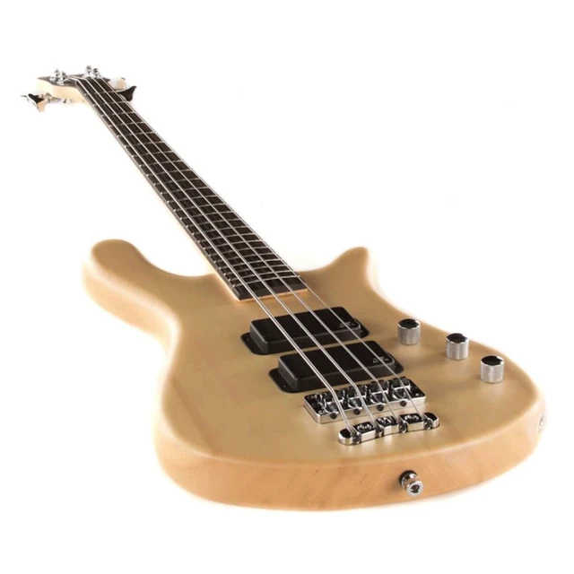 Alt view image 4 of 7 - Warwick RockBass Streamer 4-String Bass Natural Transparent Satin, Gator GC-Bass Case, ErnieBall Cable Bundle