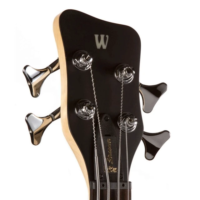 Alt view image 5 of 7 - Warwick RockBass Streamer 4-String Bass Natural Transparent Satin, Gator GC-Bass Case, ErnieBall Cable Bundle