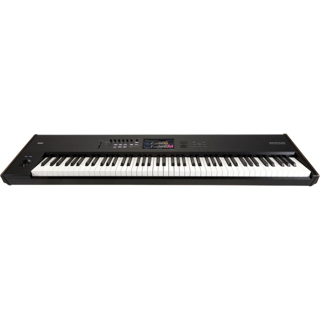Alt view image 3 of 7 - Korg Nautilus 88 Synthesizer Workstation, (2) KRK RP5G4 Monitors, Monitor Stands, Keyboard Stand and Bench, (2) 1/4 Cables Bundle