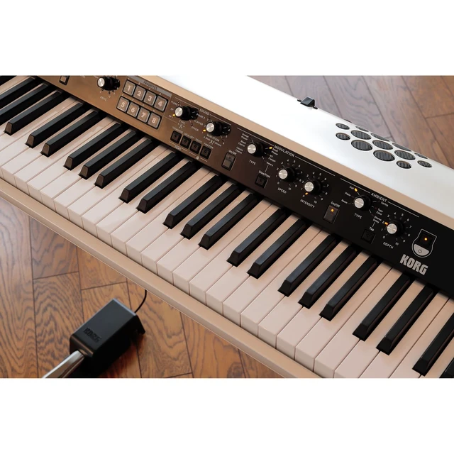 Alt view image 4 of 7 - Korg SV2-SP 88-key Piano with Speaker (DS-2H Pedal Included), Moog EP-3, Nektar NP-1, Presonus HD9, (2) ErnieBall 1/4 Cables, Dust Cover Bundle