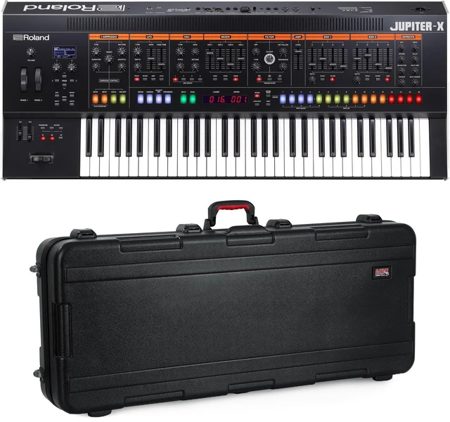 Main image of Roland JUPITER-X Synthesizer, Gator GTSA-KEY76D Bundle