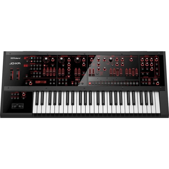 Alt view image 2 of 7 - Roland JD-XA Analog/Digital Synthesizer, Keyboard Stand, Bench, Presonus Eris3.5 Monitors, Monitor Stands, Nektar NX-P, Sustain Pedal, (2) 1/4 Cables Bundle