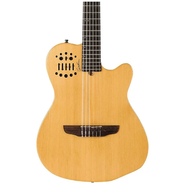 Alt view image 2 of 4 - Godin (032150) ACS-SA Nylon String Cedar Top Guitar, Godin V1095 MultiAc Case Bundle