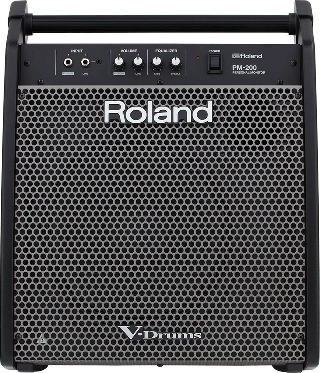 Alt view image 4 of 5 - Roland PM-200 180-watt 1x12" - (2) XLR Cable - (2) 1/4 Cable - AT ATHM20X