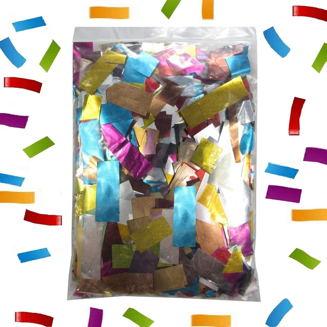 Alt view image 7 of 7 - Chauvet DJ Funfetti Confetti Launcher (Pair) - (2) Rockville Rolling Travel Bag RLB50 - (2) JPACO Metallic Confetti Refill