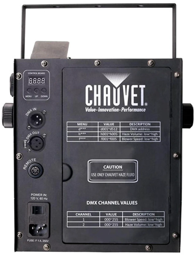 Alt view image 3 of 5 - Chauvet DJ Hurricane Haze 2D - (4) Haze Gallon