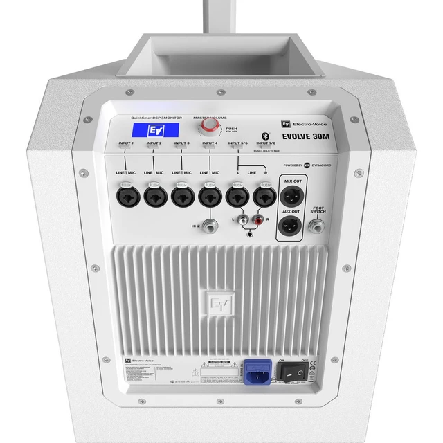 Alt view image 7 of 7 - Electro-Voice EVOLVE 30M White - Carrying and Rolling Bag - Ipad Air 2 16GB Reconditioned - SM58 Mic - XLR Cable - Mic Stand