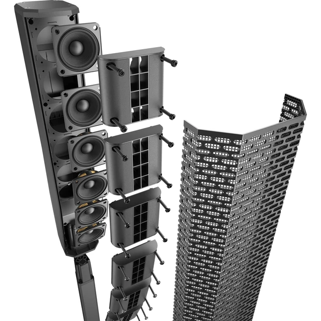 Alt view image 5 of 7 - Electro-Voice EVOLVE 30M (Pair) (2) BLX24/PG58 Wireless Mic (2) Mic Stands (4) XLR Cables (2) Mic Clips
