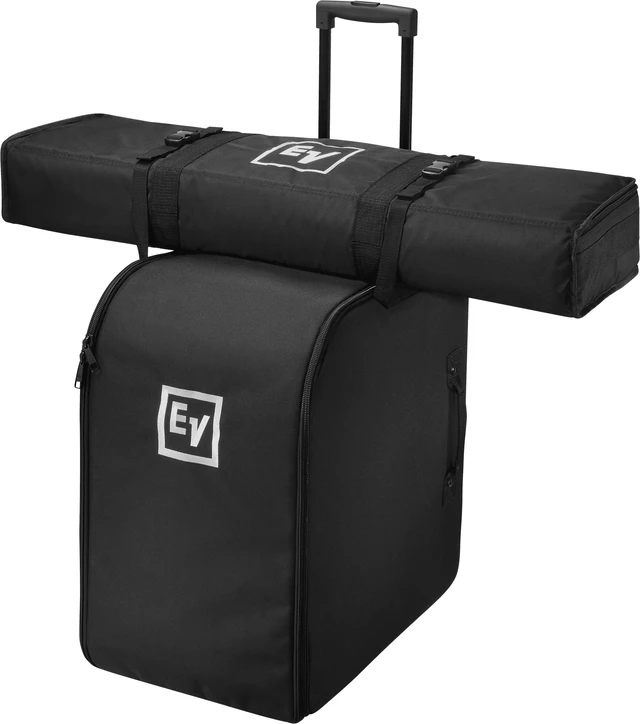Alt view image 6 of 7 - Electro-Voice EVOLVE 30M - Carrying and Rolling Bag - Rock-N-Roller R2RT - Mic Stand - PG48 Mic - (2) XLR Cables